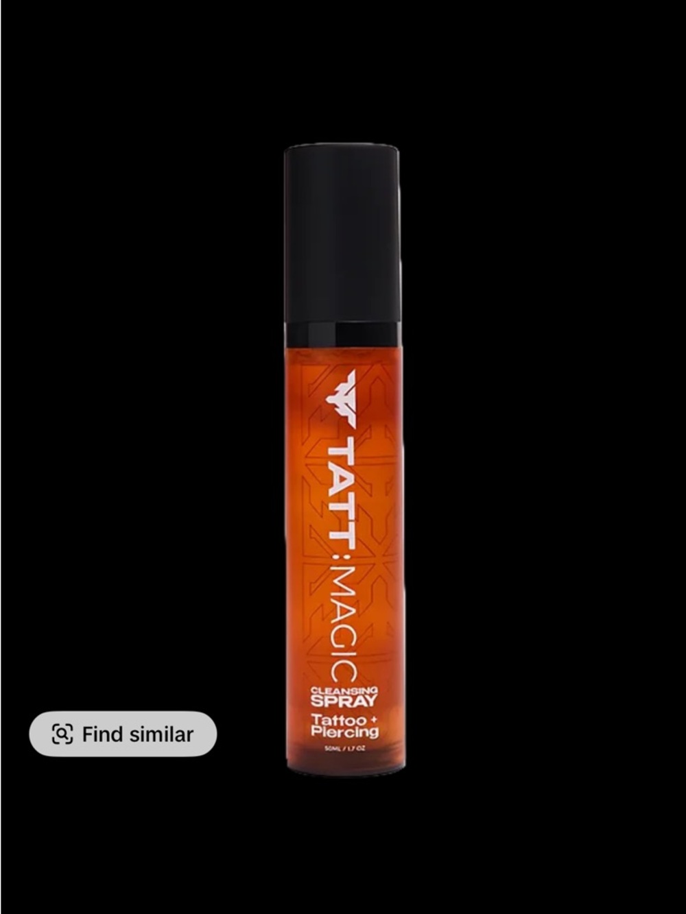 TattMagic Tattoo & Piercing Cleansing Spray - No-Rinse No-Rub Formula for Easy